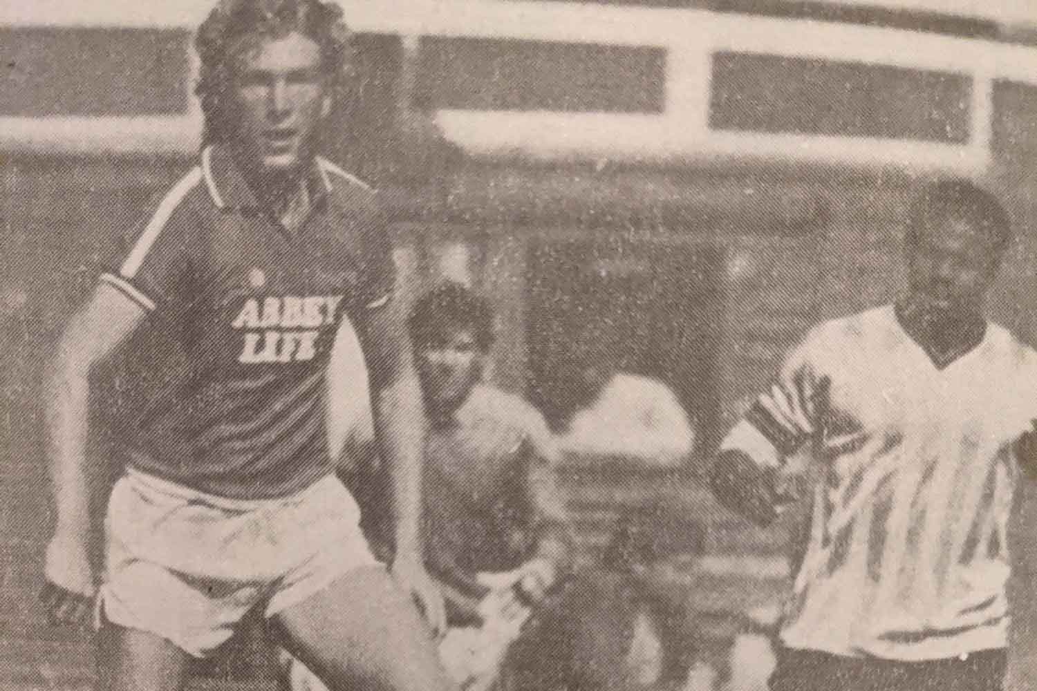 Out of all the 1980s shirts , it was a tight call between Litesome's 1984-5 Adidas lookalike number and a 1985-6 effort from Admiral