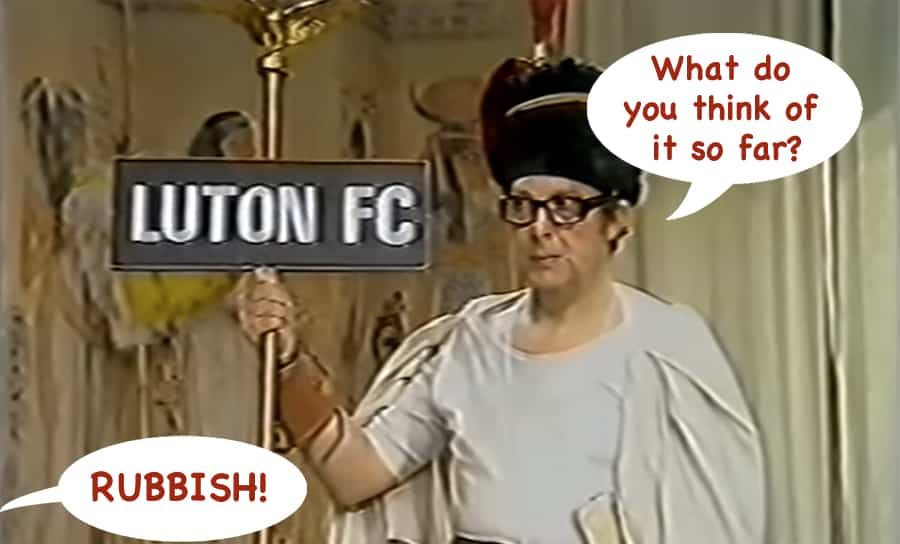 Eric Morecambe, Luton