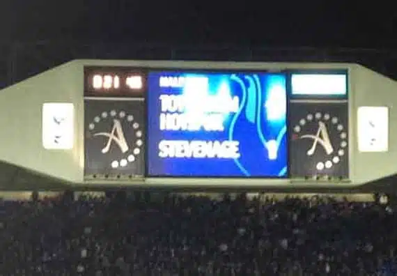 To Dare Is To Do: Spurs were the highest ranked team left in the FA Cup when we took them to a 5th round replay