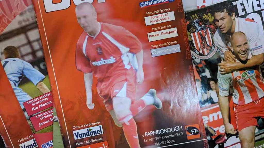 After a dismal Boxing Day 2002, managerless Boro' bounced back days later with a festive treat at home to Farnborough.