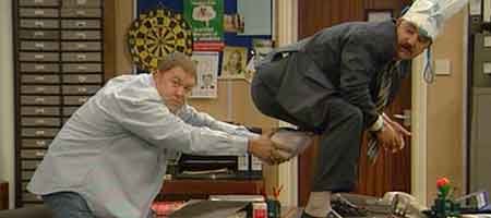 Grimsby Town v Stevenage: Inspector Grim