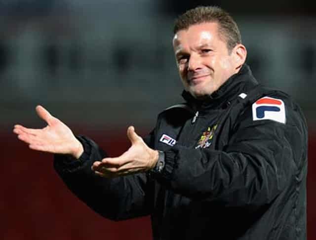 Stevenage manager Graham Westley
