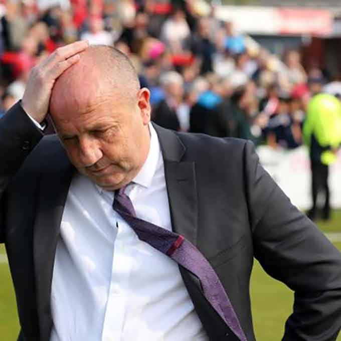 Stevenage v Accrington Stanley: Just try and be nice to him, please?