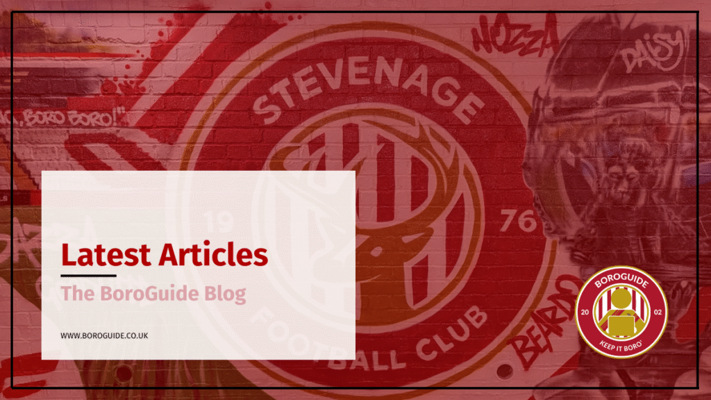 For all our latest articles in one place, look no further. This is the home of the BoroGuide opinion – and we're happy to give it