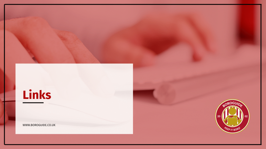 Looking for info we don't have? That's no good! We'll sort it. In the meantime, however, here's a list of links to other sites...