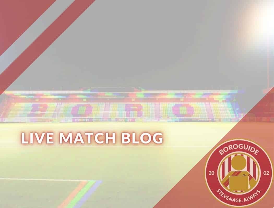 All the live action from Boro's latest match