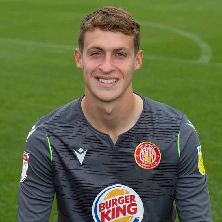 In for the start of the 2020-1 League Two campaign came young goalkeeper Jamie Cumming; signing on loan from Chelsea