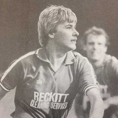 First joining the club in 1982, Graham Cox contributed more than 50 goals from midfield during two separate spells with Stevenage Borough