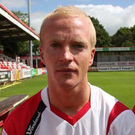 One of Mark Stimson's first signings, the tenacious John Martin provided an extra bite to the Boro' midfield with tough tackling and tireless running
