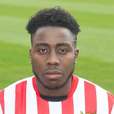 Rohdell Gordon was one of a number of Boro's young guns to be added to the first team squad towards the back end of the 2013-4 season