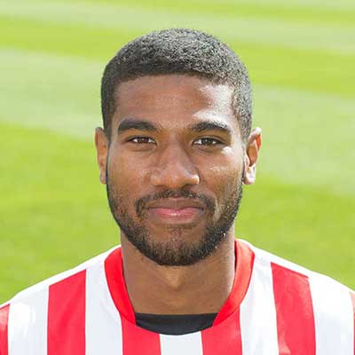 Left back Jerome Okimo got a chance to make a name for himself in the Football League in 2014 after Graham Westley signed him from Wealdstone