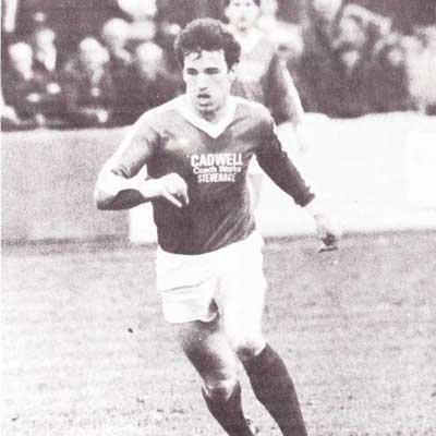 Tim Ball was an energetic midfielder who, alongside his playing role with Stevenage Borough, also fulfilled coaching duties
