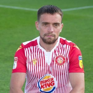 A relative veteran at the age of 31 when he signed, Paul Taylor was one of two new faces added to the squad on the eve of the 2019-20 season (Photo Credit: Jim Steele)