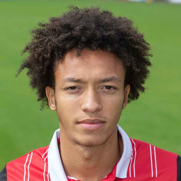 With Boro' up against it with injuries and international call-ups, Mackye Townsend-West took his first step up from the U18s in November 2019