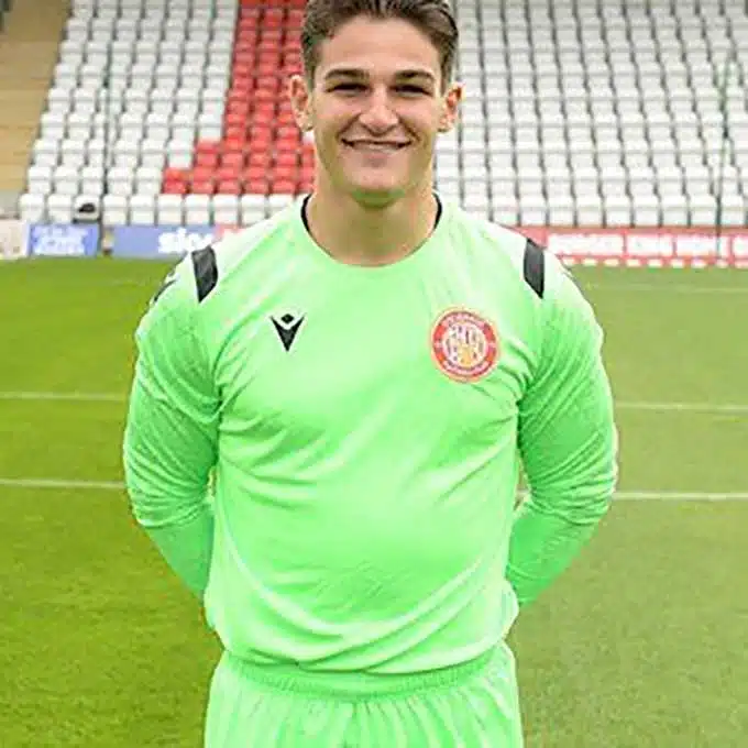 Jack Berman made the step up from the Boro' U18 squad in early 2020; providing cover from the bench with number one Paul Farman out suspended