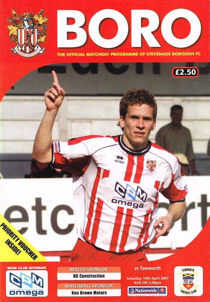 2006-07 Stevenage season programme
