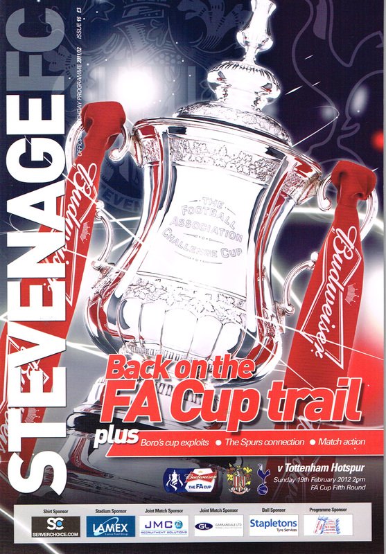 2011-12 Stevenage season programme