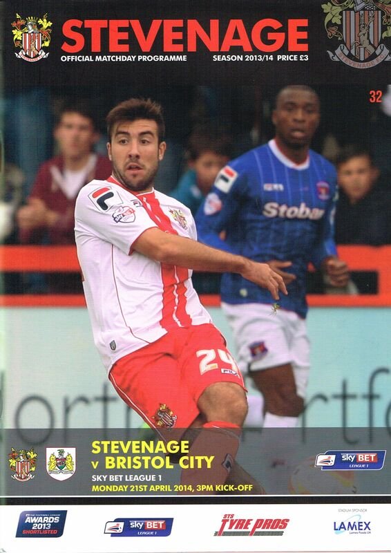 2013-14 Stevenage season programme