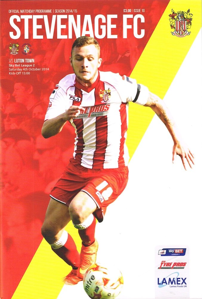 2014-15 Stevenage season programme