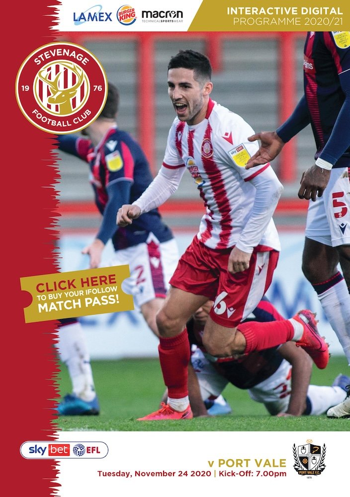 2020-21 Stevenage season programme