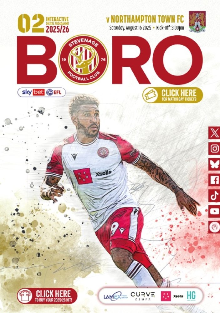 2025-26 Stevenage season programme