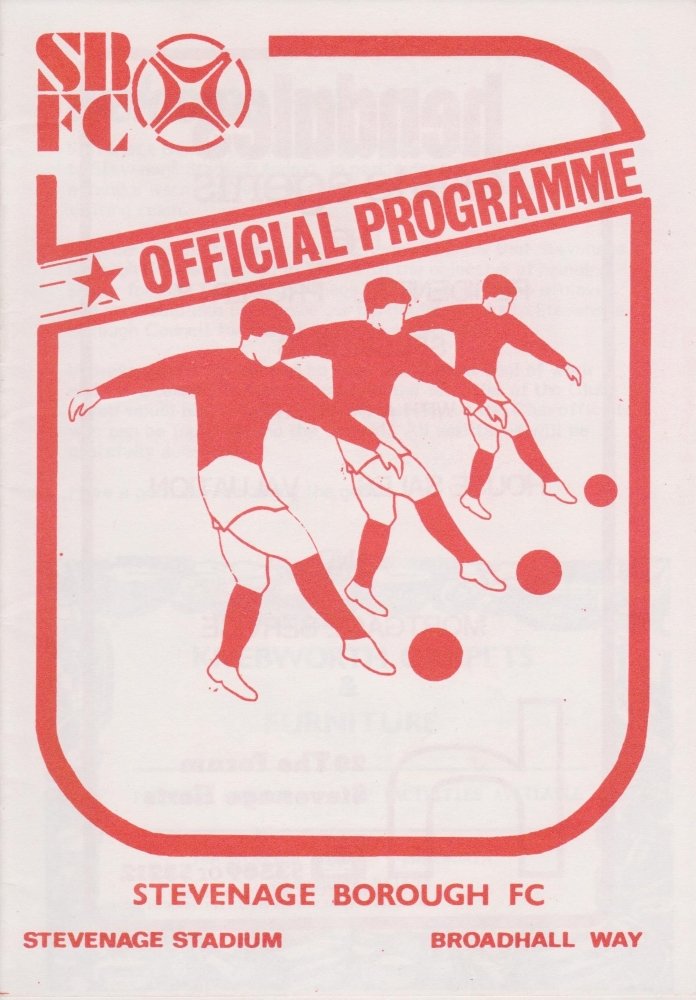 1977-78 Stevenage season programme