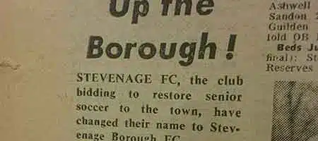 Up The Borough: Blast From The Past